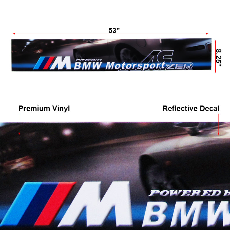 M Performance Car Windshield Window Sticker Sticker for BMW Car