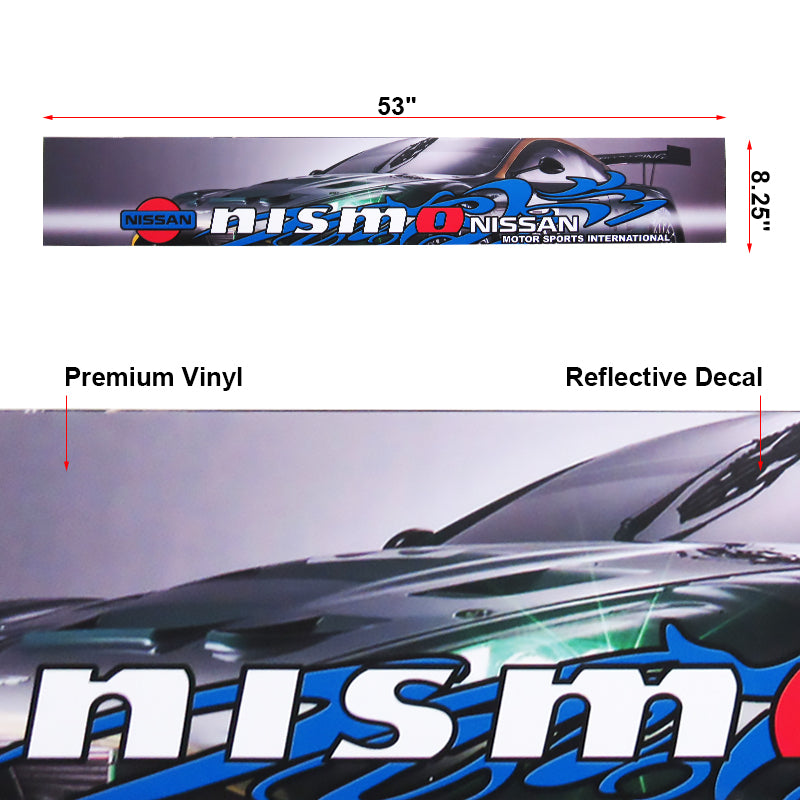Kaufe Auto Seite Körper Aufkleber Für Nissan 370Z GTR Patrol Juke Micra  Nismo Sport Styling Vinyl Film Dekor Aufkleber Auto tuning