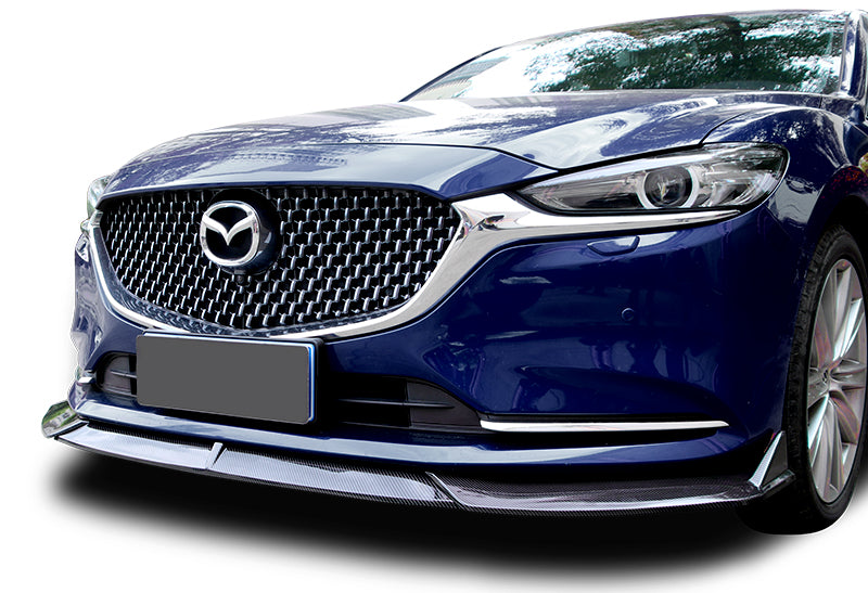 2019-2021 Mazda 6 Atenza Carbon Look 3-Piece Front Bumper Body