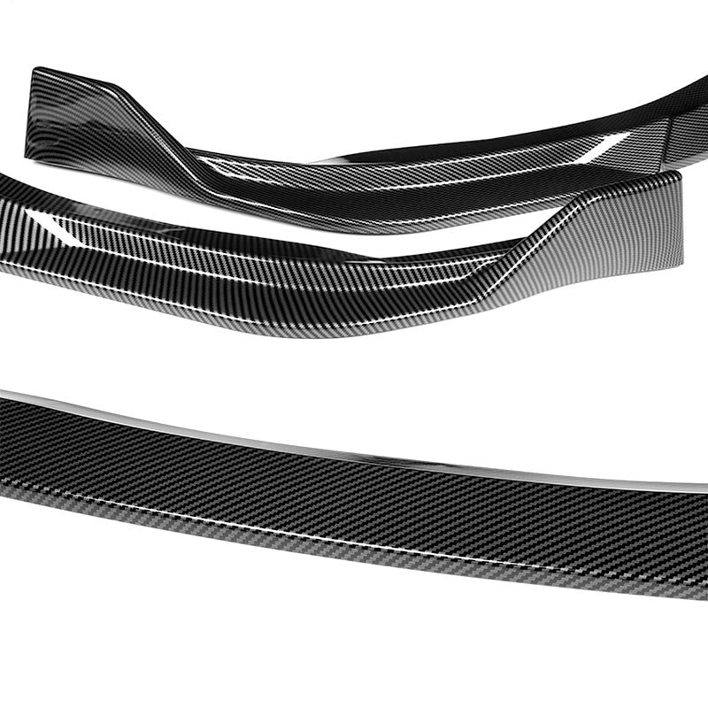 2013-2015 Lexus ES350 ES300h Carbon Style 3-Piece Front Bumper