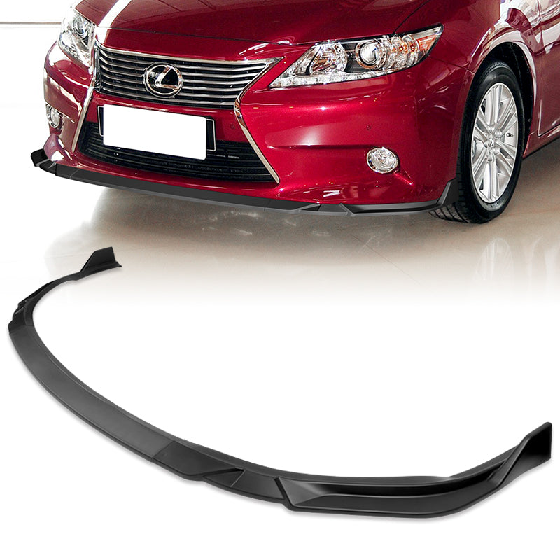 2013-2015 Lexus ES350 ES300h Unpainted Matte Black 3-Piece Front