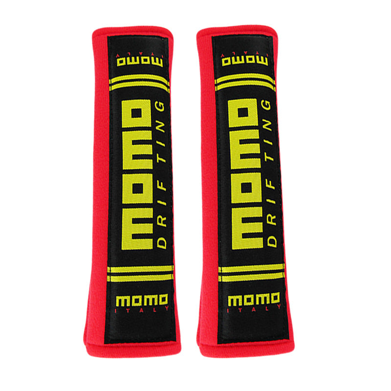 MOMO Racing Red Seat Belt Cover X2 – MAKOTO_JDM