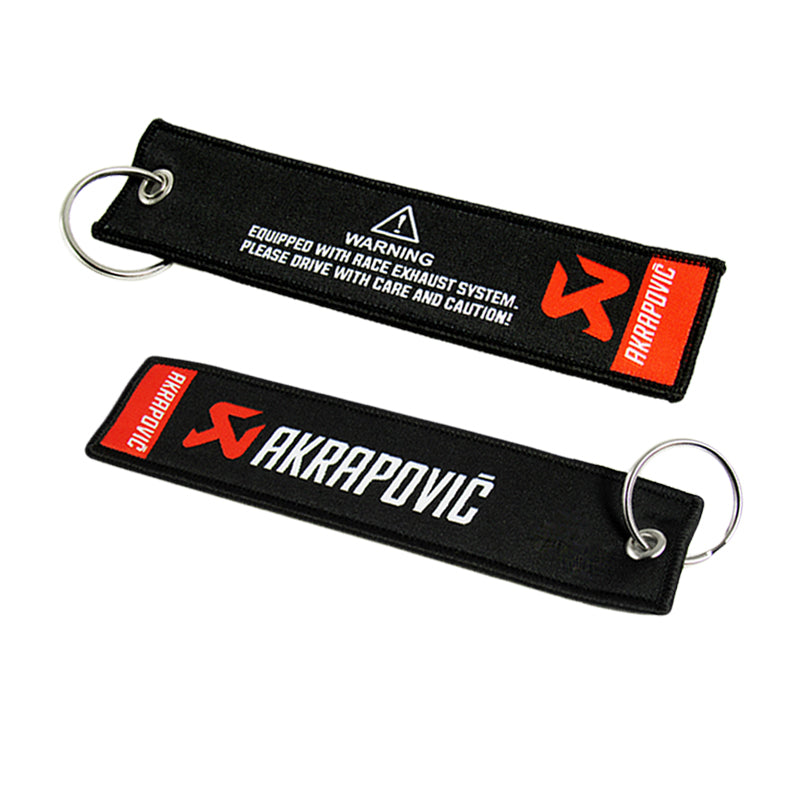 Double Sided AKRAPOVIC Motorcycle Cars Keychain Keyring Racing Bike Gi –  MAKOTO_JDM