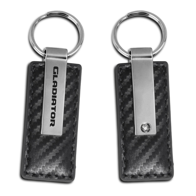 Carbon Fiber Car Keychain 