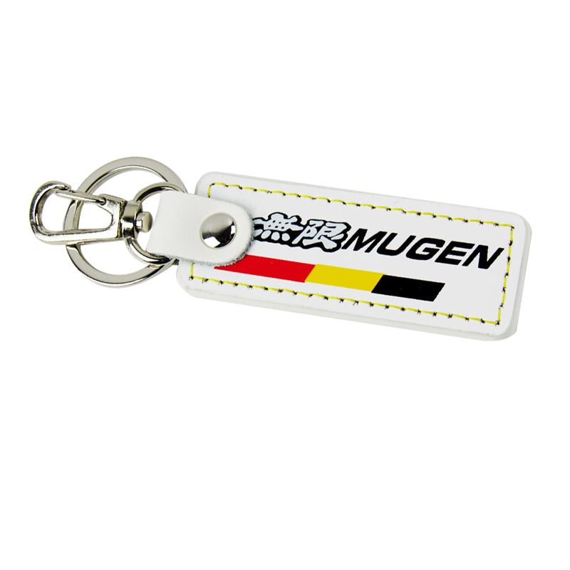 Leather Key Chain with Key Pocket (Rectangular)