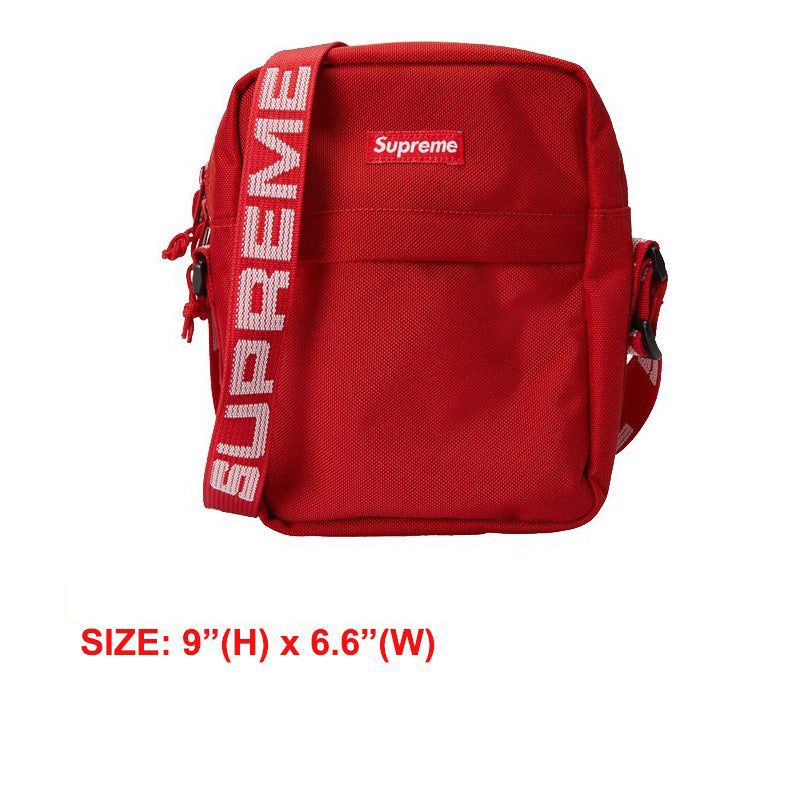 Supreme Sling Shoulder Bag in Red