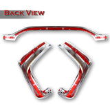 For 2015 - 2021 Ford F-150 Chrome Interior Dashboard Cover Trim Strip Cover 3PCS