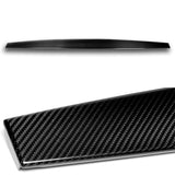 For 2017 - 2023 Tesla Model 3 / Model Y Real Carbon Fiber Dashboard Panel Interior Trim Strip Wrap Cover -Black Carbon Fiber