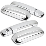 For 2005 - 2015 Nissan Xterra Chrome Exterior Door Pull Handle Cover Cap Trim Kit 6PCS