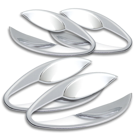 For Nissan Altima / Pathfinder Chrome Exterior Door Pull Handle Bowl Cover Cap Trim Kit