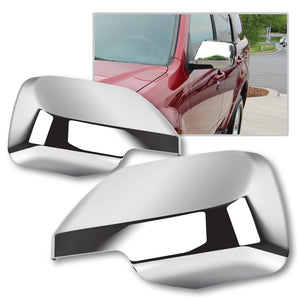 Side View Mirror Covers Cap For 2008-2012 Mazda Tribute / Ford Escape / Mercury Mariner -Chrome ABS