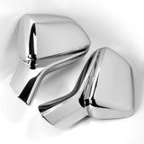 Side View Mirror Covers Cap For 2016-2022 Chevrolet Chevy Camaro -Chrome ABS