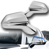 Side View Mirror Covers Cap For 2016-2022 Chevrolet Chevy Camaro -Chrome ABS