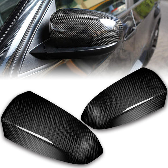 Side View Mirror Covers Cap For 2007-2013 BMW X5 E70 / 2008-2014 BMW X6 E71 -Real Carbon Fiber