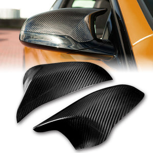 Side View Mirror Covers Cap For 2015-2020 BMW M3 M4 F80 F82 -Real Carbon Fiber