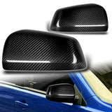 Side View Mirror Covers Cap For 2008-2017 Mitsubishi Lancer EVO 10 -Real Carbon Fiber