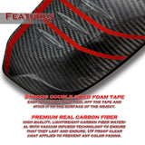 Side View Mirror Covers Cap Trim For 2015-2021 Subaru WRX STI -Real Carbon Fiber