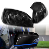 Side View Mirror Covers Cap Trim For 2015-2021 Subaru WRX STI -Real Carbon Fiber