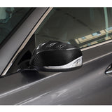 Side View Mirror Covers Cap For 2014-2023 Infiniti Q50 Q60 Q70 QX30 -Real Carbon Fiber