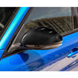 Side View Mirror Covers Cap For 2017-2023 Alfa Romeo Giulia -Real Carbon Fiber