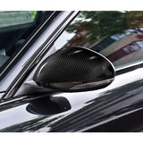 Side View Mirror Covers Cap For 2017-2023 Alfa Romeo Giulia -Real Carbon Fiber