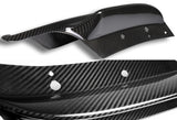 For 2009-2011 BMW E90/E91 M-Tech Real Carbon Fiber Front Bumper Splitter Spoiler Lip 2PCS