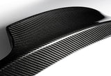 For 2012-2018 BMW 3-Series M-Sport Real Carbon Fiber Front Bumper Splitter Spoiler Lip 2PCS