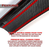 For 2015-2020 BMW F80 F82 F83 M3 M4 Real Carbon Fiber Rear Bumper Body Splitter Spoiler Lip 2PCS