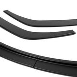 For 2012-2018 BMW 6-Series F06 F12 F13 M-Sport Front Bumper Splitter Spoiler Lip 4PCS -Unpainted Matte Black