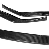 For 2015-2018 Lexus RC300 RC350 AG-Style 3-PCS Carbon Fiber Front Bumper Spoiler Lip