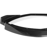 For 2022-2024 BMW 2-Series Coupe G42 M-Sport Carbon Fiber Front Bumper Body Splitter Spoiler Lip 3PCS