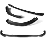 For 2022-2024 BMW 2-Series Coupe G42 M-Sport Carbon Fiber Front Bumper Body Splitter Spoiler Lip 3PCS