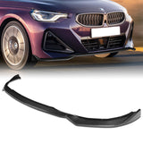 For 2022-2024 BMW 2-Series Coupe G42 M-Sport Carbon Fiber Front Bumper Body Splitter Spoiler Lip 3PCS