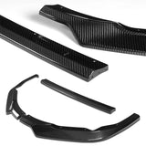 For 2022-2023 Subaru WRX ST-Style 3-PCS Carbon Fiber Front Bumper Spoiler Splitter Lip