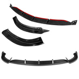 For 2017-2020 Mercedes E-Class Sport W213 Carbon Fiber Front Bumper Body Splitter Spoiler Lip 3PCS