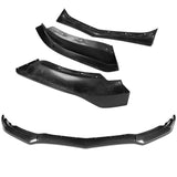 For 2013-2014 Cadillac ATS GT-Style Carbon Fiber Front Bumper Body Splitter Spoiler Lip 3PCS