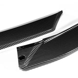 For 2023-2024 Acura Integra TR-Style Carbon Painted Front Bumper Lip Spoiler 3PCS