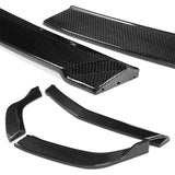 For 2023-2024 Acura Integra TR-Style Carbon Fiber Front Bumper Lip Spoiler 3PCS