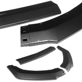 For 2024-2025 Ford Mustang ECO Carbon Look Front Bumper Splitter Spoiler Lip 3PCS