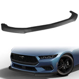 For 2024-2025 Ford Mustang ECO Carbon Look Front Bumper Splitter Spoiler Lip 3PCS