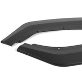 For 2024-2025 Ford Mustang ECO Unpainted Matte Black Front Bumper Splitter Spoiler Lip 3PCS