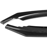 For 2022-2024 Toyota GR86 ST-Style Real Carbon Fiber Front Bumper Splitter Spoiler Lip 3PCS