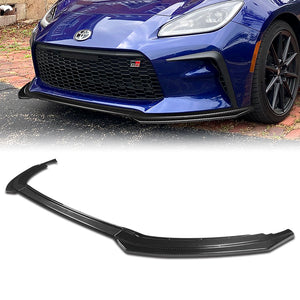 For 2022-2024 Toyota GR86 ST-Style Real Carbon Fiber Front Bumper Splitter Spoiler Lip 3PCS