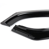 For 2014-2021 BMW 2-Series F22 F23 Base Front Bumper Splitter Spoiler Lip 5PCS -Painted Black