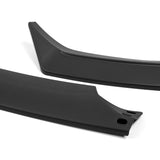 For 2014-2021 BMW 2-Series F22 F23 Base Front Bumper Splitter Spoiler Lip 5PCS -Unpainted Matte Black