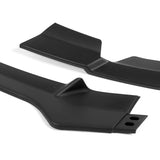 For 2024-2025 Hyundai Elantra Base Front Bumper Splitter Spoiler Lip 5PCS -Unpainted Matte Black