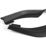 For 2024-2025 Hyundai Elantra Base Front Bumper Splitter Spoiler Lip 5PCS -Unpainted Matte Black