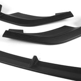 For 2024-2025 Hyundai Elantra Base Front Bumper Splitter Spoiler Lip 5PCS -Unpainted Matte Black