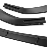 For 2024 - 2025 Nissan Sentra Front Bumper Splitter Spoiler Lip 5PCS -Unpainted Matte Black