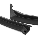 For 2024 - 2025 Hyundai Sonata Base Front Bumper STP-Style Splitter Spoiler Lip 5PCS -Unpainted Matte Black